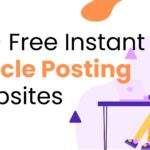 40+ Free article submission sites with instant approval