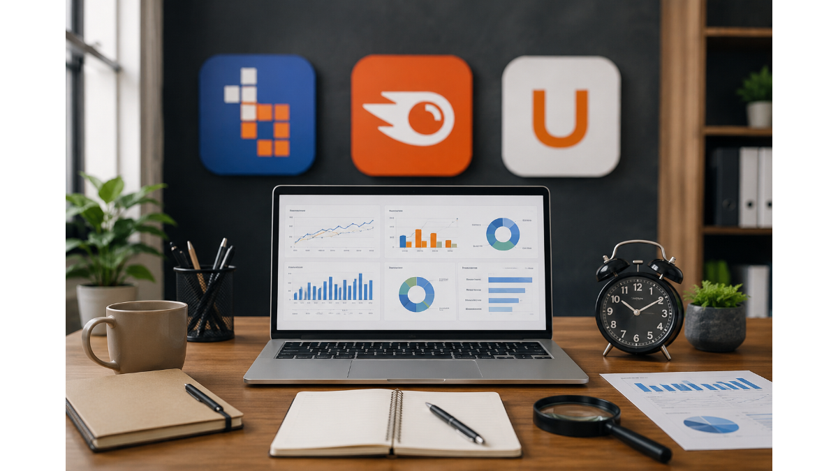 Ahrefs vs Semrush vs Ubersuggest SEO tools comparison