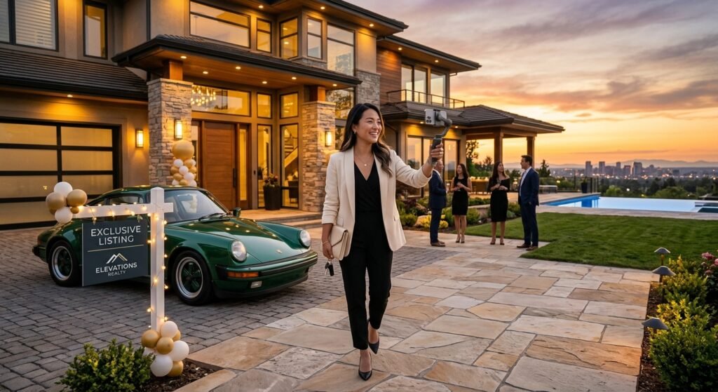 Shifting Gears for Luxury Real Estate Social Media Marketing