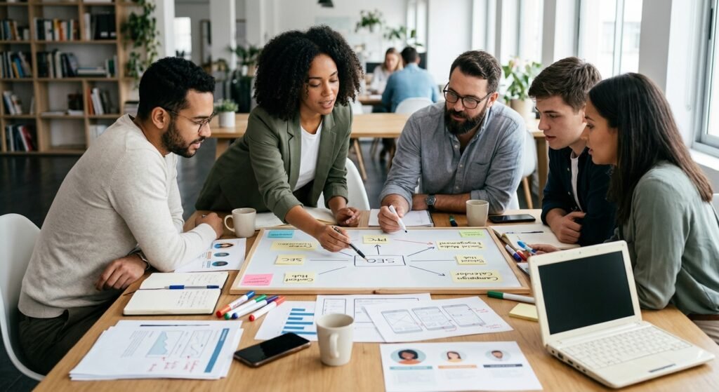 What Is the Best Way to Combine SEO, PPC, Content Marketing, and Social Media?
