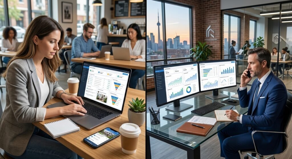 Marketing Automation for Real Estate Agents Versus Brokers