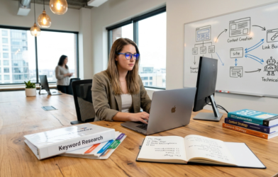 Beginner SEO Workflow and Workspace Strategy