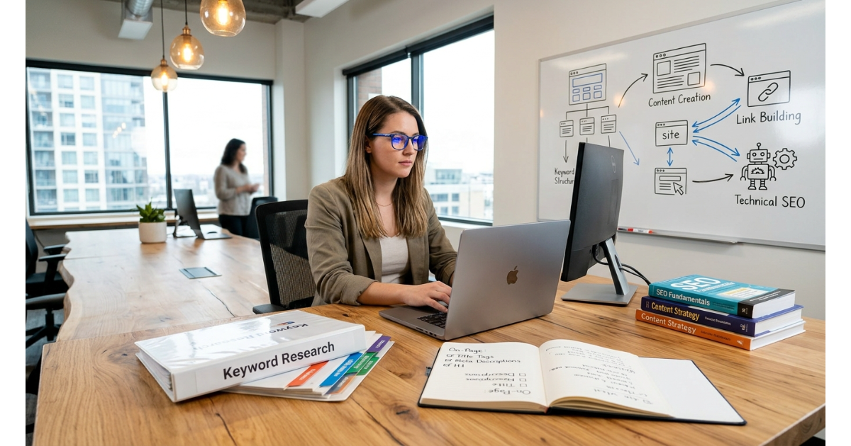 Beginner SEO Workflow and Workspace Strategy
