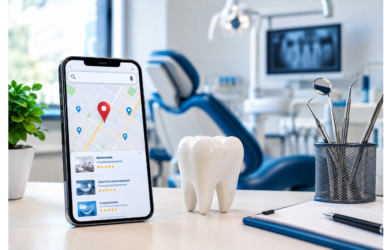 Local SEO for dentists helping patients find a nearby dental clinic