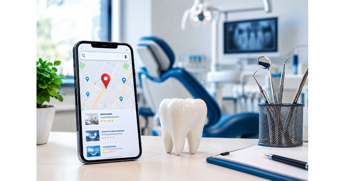 Local SEO for dentists helping patients find a nearby dental clinic