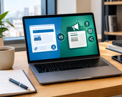 Guest posting vs digital PR for building website authority